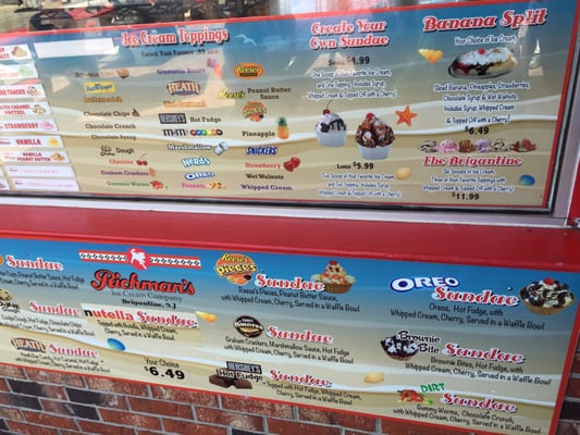 Menu photo 5 Richman's Ice Cream Brigantine, NJ Menu photo 5 Richman's Ice Cream Brigantine, NJ