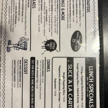 New York Pizza Pub - Menu - Pizza Near Me - New Braunfels, Texas