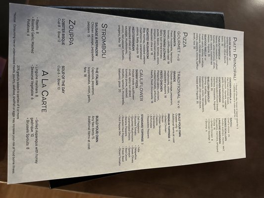 Menu photo 5 Rosaria's on Third Street Perrysburg, OH
