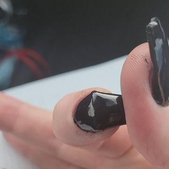 Tsume Nail Salon - When there is too much monomer or liquid mixed with the acrylic it will never cure. - Nail Salons Near Me - Los Gatos, California Tsume Nail Salon - When there is too much monomer or liquid mixed with the acrylic it will never cure. - Nail Salons Near Me - Los Gatos, California