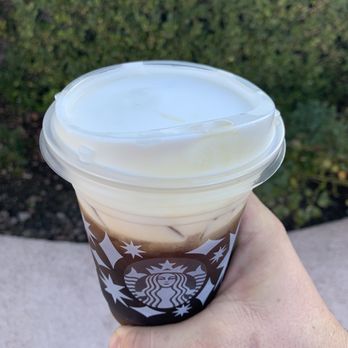 Starbucks - "Peppermint Cream Cold Brew" - Coffee & Tea Near Me - Long Beach, California