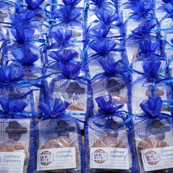 Daddy's Dough Cookies - Specialty catering event that includes a Daddy's Dough story card for all the guests.