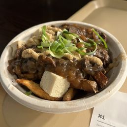 Vegan Forrest city poutine