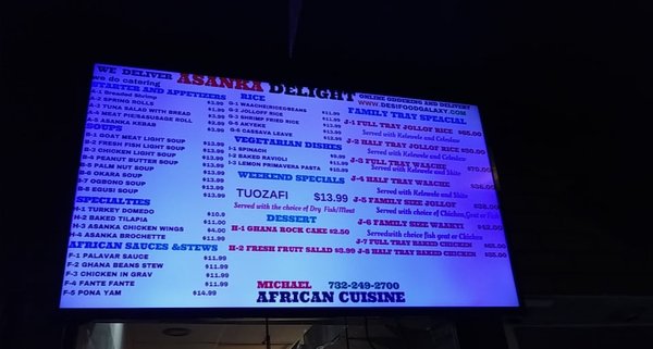 Asanka Delight African Cuisine by null