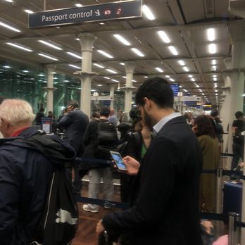 Eurostar International - Passport Scan before Customs Agent - Transportation Near Me - London, XGL