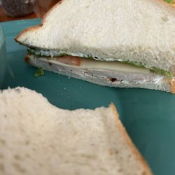 Country Folks Deli - Turkey & Swiss sandwich