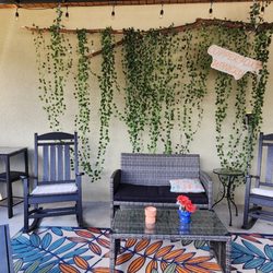 Copper Fox Winery - Deck area