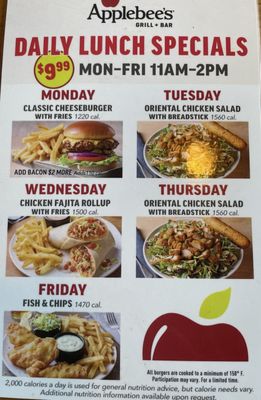 Applebees Lunch Menu With Prices: Delicious Deals You Can’t Miss