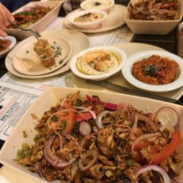 CHICKEN SHAWARMA PLATE CHICKEN SHAWARMA PLATE