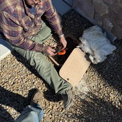 Artisan Landscaping - Electrical repair on irrigation valve.