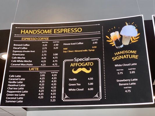 Menu photo 1 Handsome Bakery & Cafe Niles, IL Menu photo 1 Handsome Bakery & Cafe Niles, IL