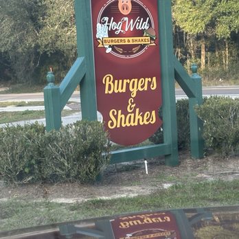 Hog Wild Country Cafe - Sign outside - Barbeque Near Me - Interlachen, Florida Hog Wild Country Cafe - Sign outside - Barbeque Near Me - Interlachen, Florida