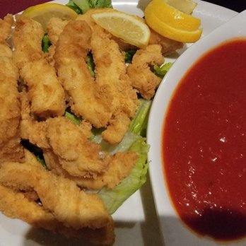 Rosa's Italian Restaurant - Calamari app. Not my favorite - Italian Near Me - Visalia, California Rosa's Italian Restaurant - Calamari app. Not my favorite - Italian Near Me - Visalia, California