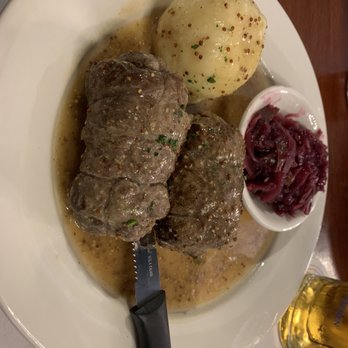 Nurnberger Bierhaus - Beef Rouladen - German Near Me - Lake Ariel, Pennsylvania