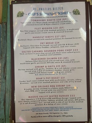 Menu photo 2 BearWaters Brewing Company Maggie Valley, NC Menu photo 2 BearWaters Brewing Company Maggie Valley, NC