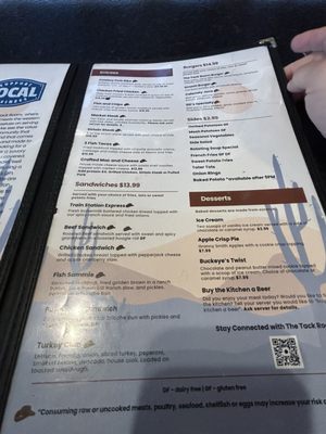 Menu photo 1 The Tack Room Buckeye, AZ