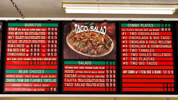 Menu photo 4 Taqueria Viva México Alameda, CA