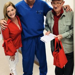 Valley Ear, Nose & Throat Specialists - Dr. Turner Wright, ENT and Director of Marketing, Jenny Hull with patient