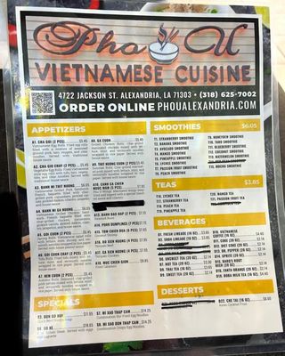 Pho U Vietnamese Cuisine by null