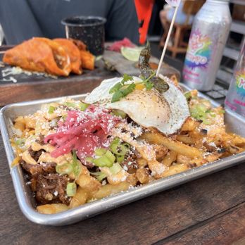 King and Queen Cantina - Birria Fries - Mexican Near Me - Santa Monica, California