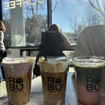 Robu Coffee - Coconut Ube Coffee, Coconut Pandan Latte, Strawberry Matcha - Coffee & Tea Near Me - Mountain View, California Robu Coffee - Coconut Ube Coffee, Coconut Pandan Latte, Strawberry Matcha - Coffee & Tea Near Me - Mountain View, California