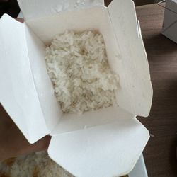 Chang Hua Chinese Restaurant - White rice is cooked well , not dry like some other places