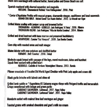 Sons & Daughters - Menu - New American Near Me - San Francisco, California Sons & Daughters - Menu - New American Near Me - San Francisco, California