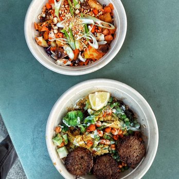 Life Alive Organic Cafe Brookline - Falafel bowl and Thai bowl - Cafes Near Me - Brookline, Massachusetts Life Alive Organic Cafe Brookline - Falafel bowl and Thai bowl - Cafes Near Me - Brookline, Massachusetts