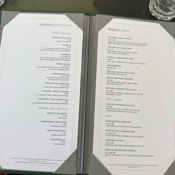 Louiza - Menu - Mediterranean Near Me - Lake Louise, Alberta
