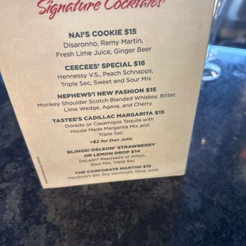 CeeCee's Bar - Menu - Cocktail Bars Near Me - Hillcrest Heights, Maryland