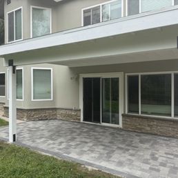 Patio and Charcoal Pavers Patio and Charcoal Pavers