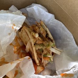Buffalo chicken wrap Buffalo chicken wrap
