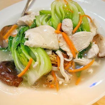 Bamboo - Pan Fried Noodles with Chicken - Chinese Near Me - Temecula, California