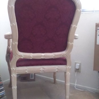 Living Spaces - Back of the armchair. - Furniture Stores Near Me - Panorama City, California