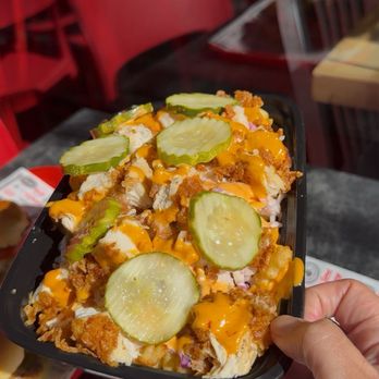 iniBurger - Nashville Hot Chicken FrySlaw - Burgers Near Me - Berkeley, California