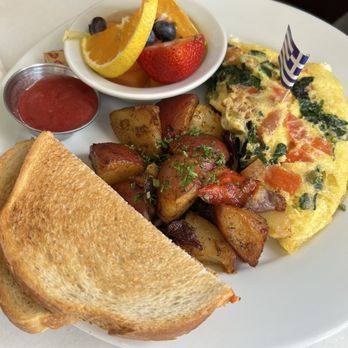 Immigrant Son Caffe - Greek omelette - New American Near Me - Ventura, California Immigrant Son Caffe - Greek omelette - New American Near Me - Ventura, California
