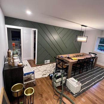 Bright View Construction - Custom wall molding project - General Contractors Near Me Bright View Construction - Custom wall molding project - General Contractors Near Me