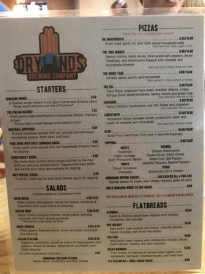 Menu photo 5 Drylands Brewing Company Lovington, NM Menu photo 5 Drylands Brewing Company Lovington, NM