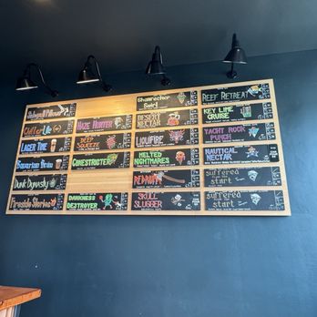 Burning Barrel Brewing and Spirits - beer menu as of 3/15/25 - Cocktail Bars Near Me - Placerville, California