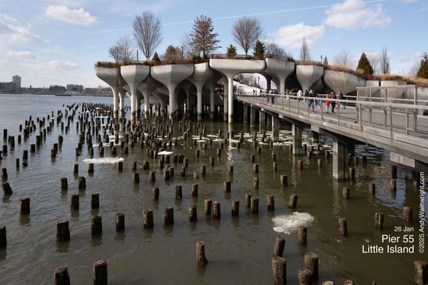 Little Island, Pier 55 at Hudson River Park by null