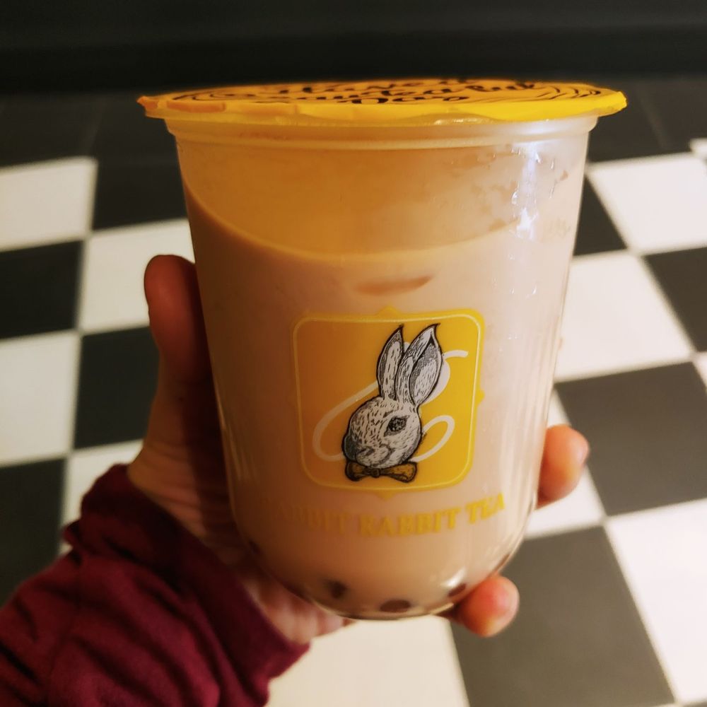 Rabbit Rabbit Tea Hawaii - Kiddie Assam Milk Tea with Boba - Coffee & Tea Near Me - Honolulu, Hawaii Rabbit Rabbit Tea Hawaii - Kiddie Assam Milk Tea with Boba - Coffee & Tea Near Me - Honolulu, Hawaii