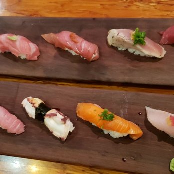Saiko Sushi - Tuna flight and assorted sushi - Sushi Bars Near Me - Coronado, California Saiko Sushi - Tuna flight and assorted sushi - Sushi Bars Near Me - Coronado, California