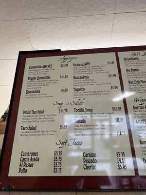 Menu photo 1 Agave Taqueria Oak Harbor, WA