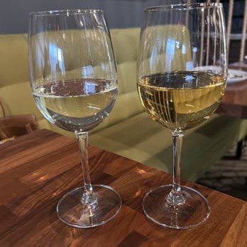 Hanuman Thai Eatery - t&n sauvignon blanc and j lohr riesling - Thai Near Me - Costa Mesa, California