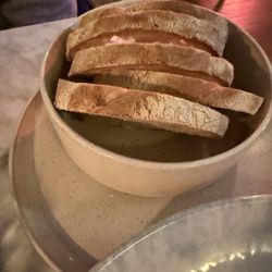 Bread was excellent, and so was butter...perhaps the best butter I had in England