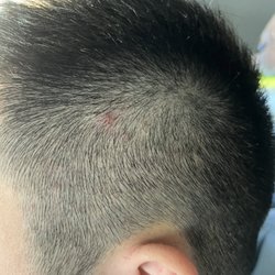 NY Hair City - My son said ouch twice and Mary could care less. She was so busy chatting to that lady. You can check their cameras to validate my claim.