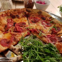 Pickle Rick's Pizza - Scary Terry and rocket side salad