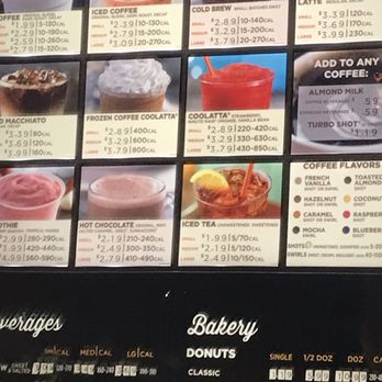 Dunkin' - Menu - Donuts Near Me - Hanford, California Dunkin' - Menu - Donuts Near Me - Hanford, California