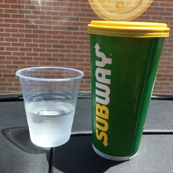 Subway - a cup of water next to a cup of coffee - Sandwiches Near Me - St Joseph, Missouri Subway - a cup of water next to a cup of coffee - Sandwiches Near Me - St Joseph, Missouri
