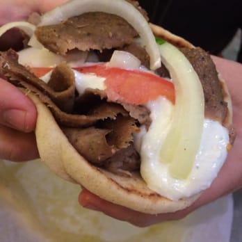 Shawarma Garden - Huge gyro! - Middle Eastern Near Me - Chicago, Illinois